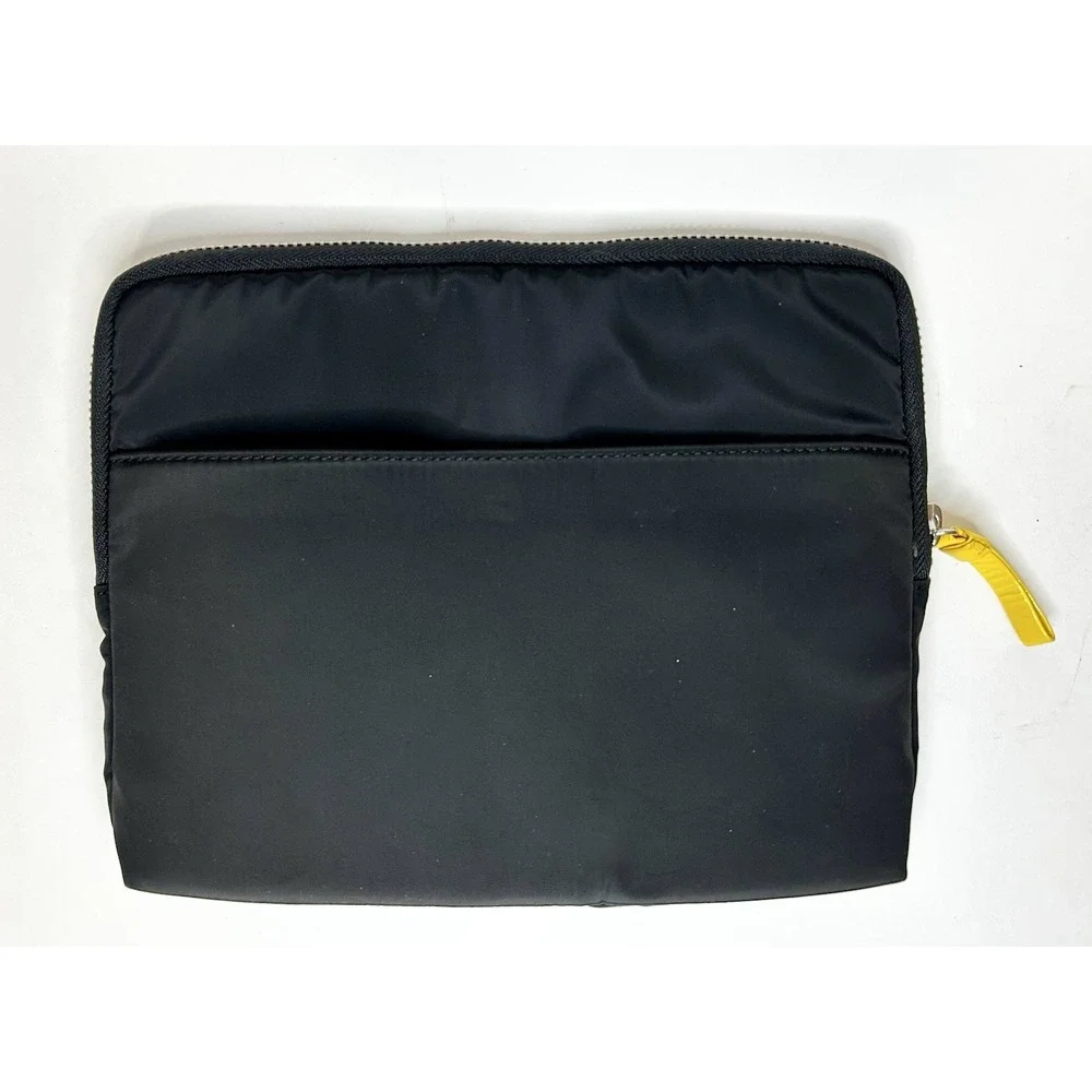 Brighton Tom Clancey Grand Hotel iPad Tablet Sleeve Padded Green Black Zipper
